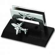 Desktop Name card holder With AiroPlane For Tourism