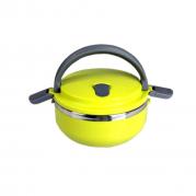 Elegant One Layer Round Lunch Box