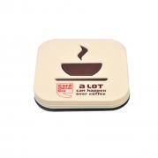 New Round Black Coaster