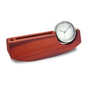 Globe photo & Logo clocks